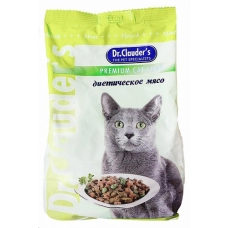 Cухой корм для кошек диетическое мясо, уп. 400 гр.